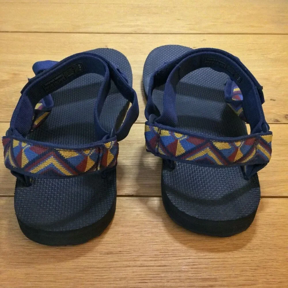 Teva Original Universal sandal blue geometric 